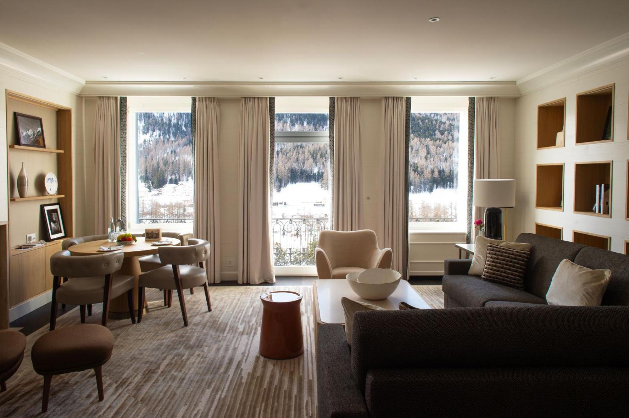 Grand Hotel Kronenhof Pontresina Esterno foto