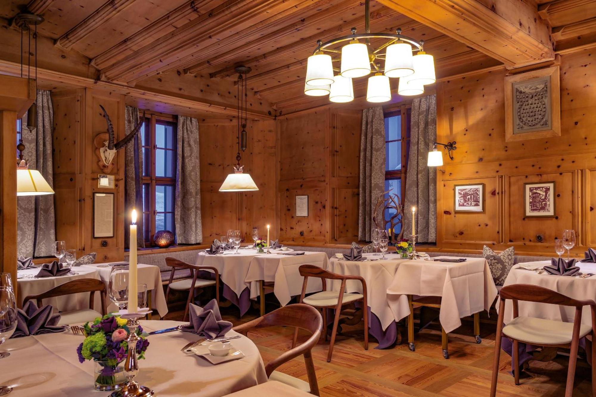 Grand Hotel Kronenhof Pontresina Esterno foto