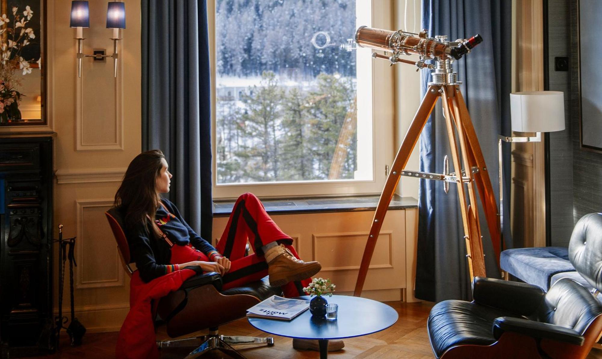 Grand Hotel Kronenhof Pontresina Esterno foto