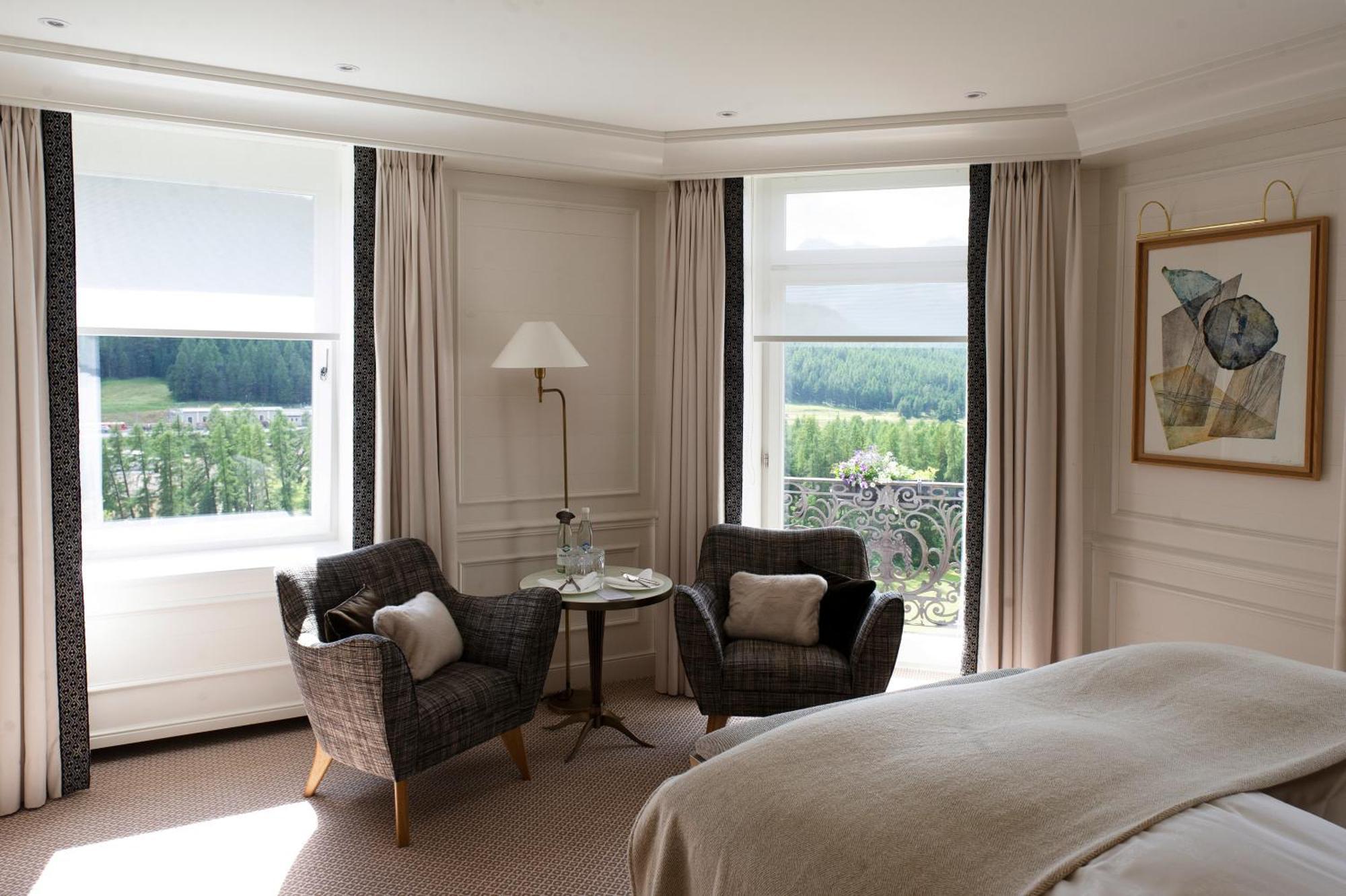 Grand Hotel Kronenhof Pontresina Esterno foto