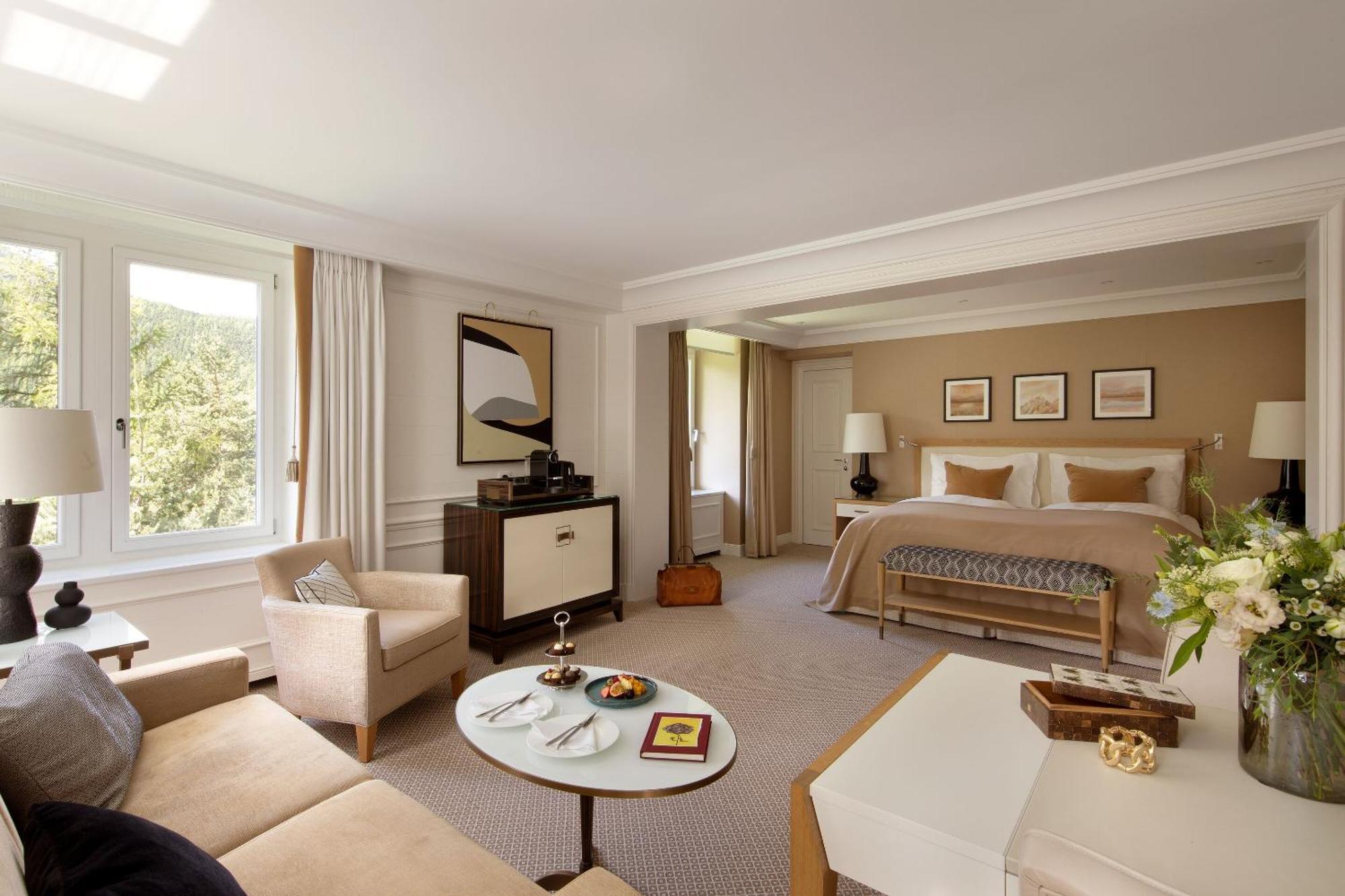 Grand Hotel Kronenhof Pontresina Esterno foto