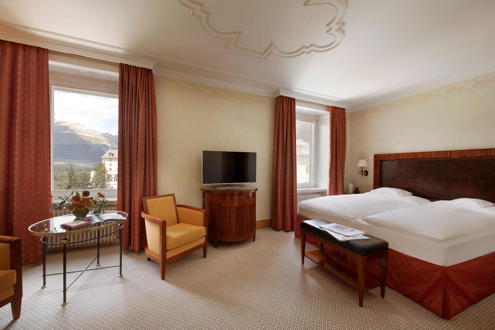 Grand Hotel Kronenhof Pontresina Esterno foto