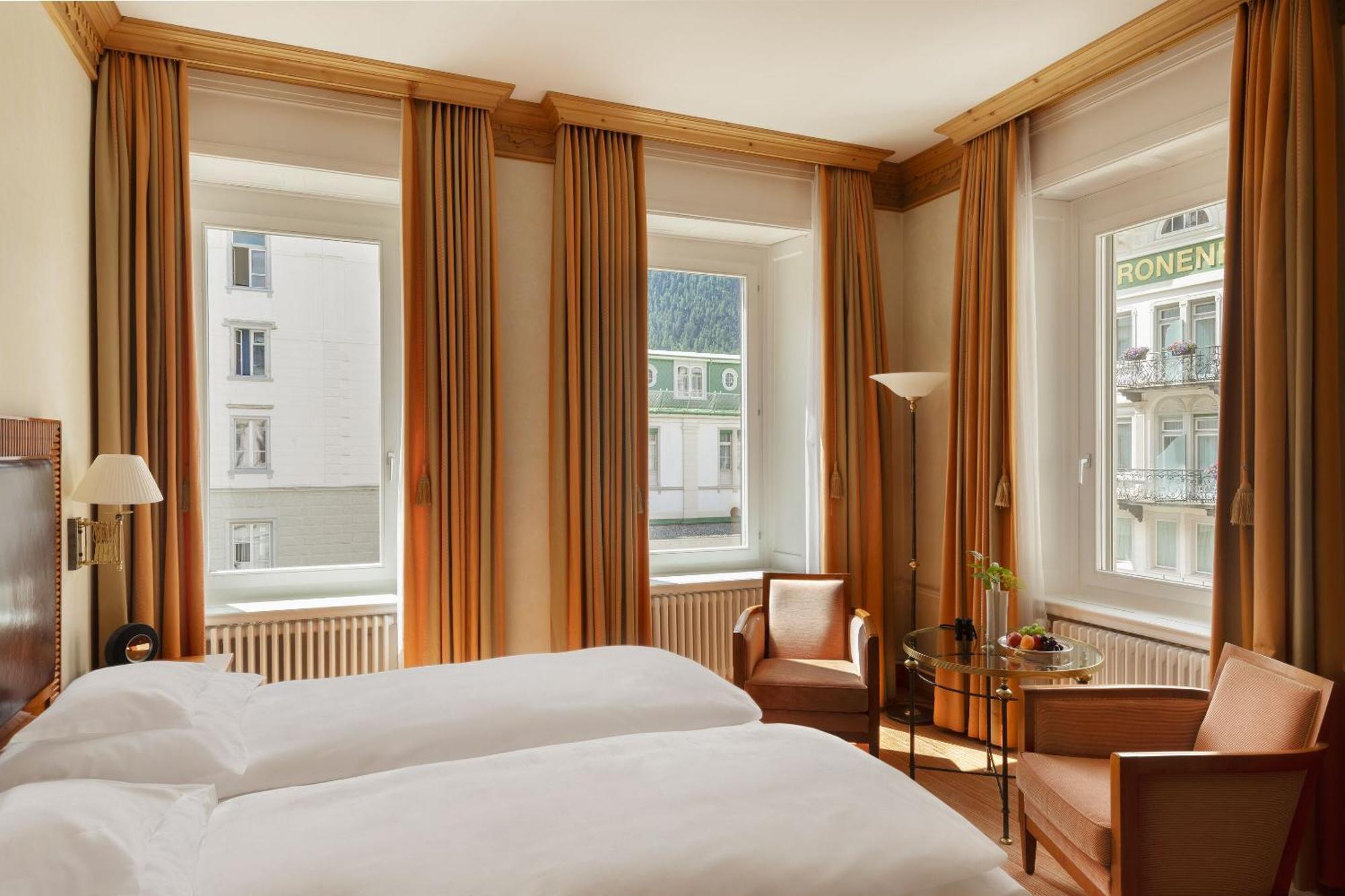 Grand Hotel Kronenhof Pontresina Esterno foto