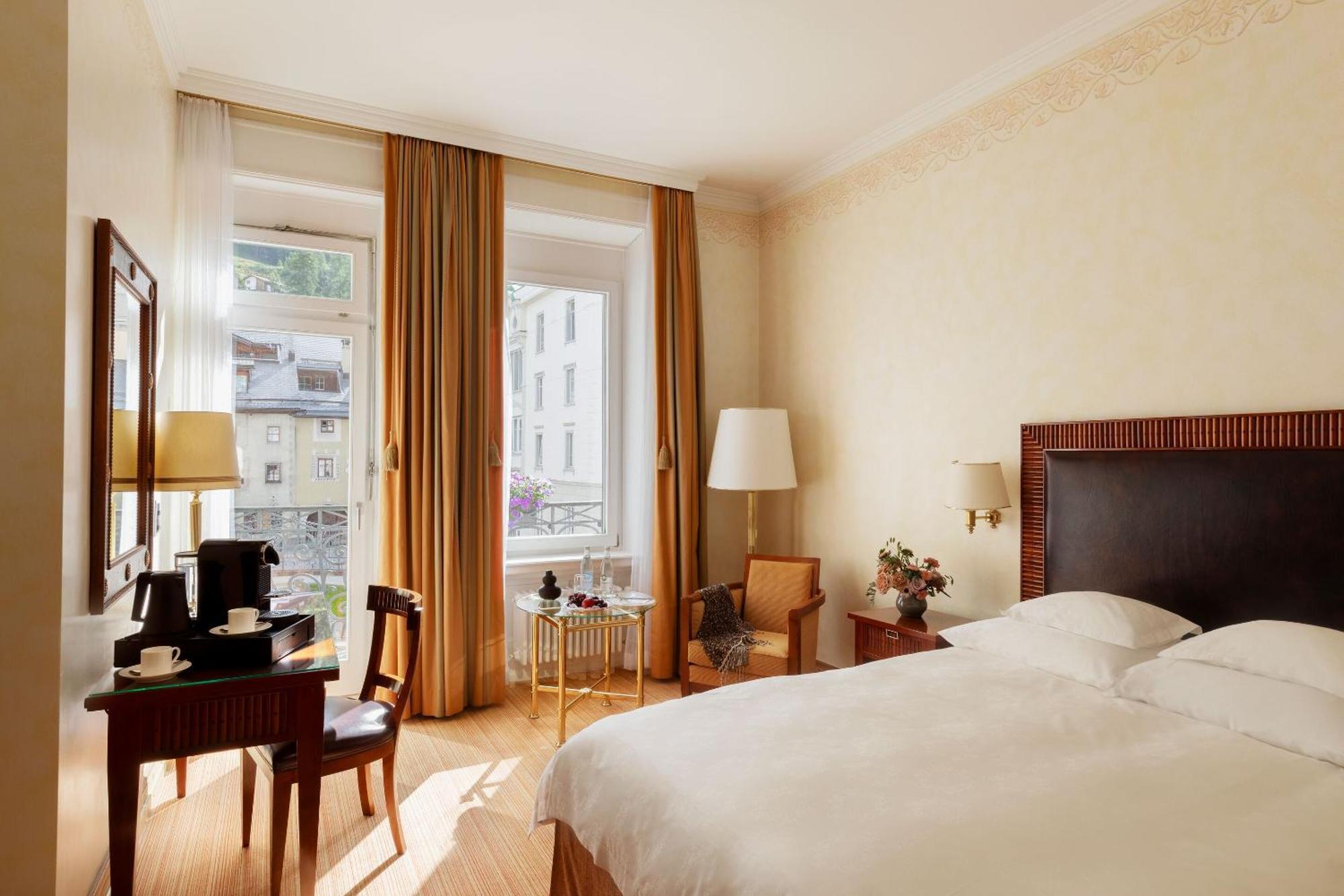 Grand Hotel Kronenhof Pontresina Esterno foto