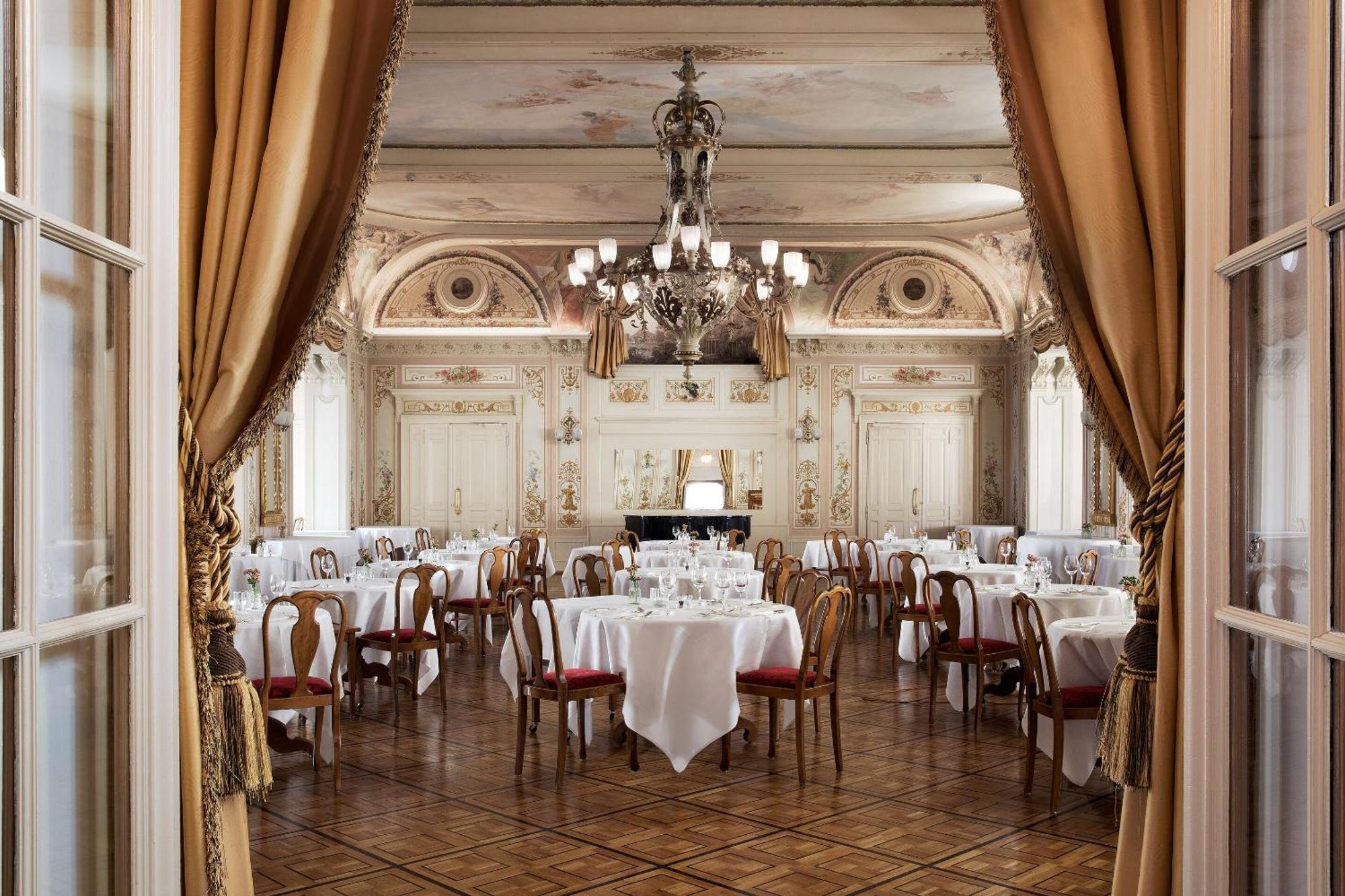 Grand Hotel Kronenhof Pontresina Esterno foto