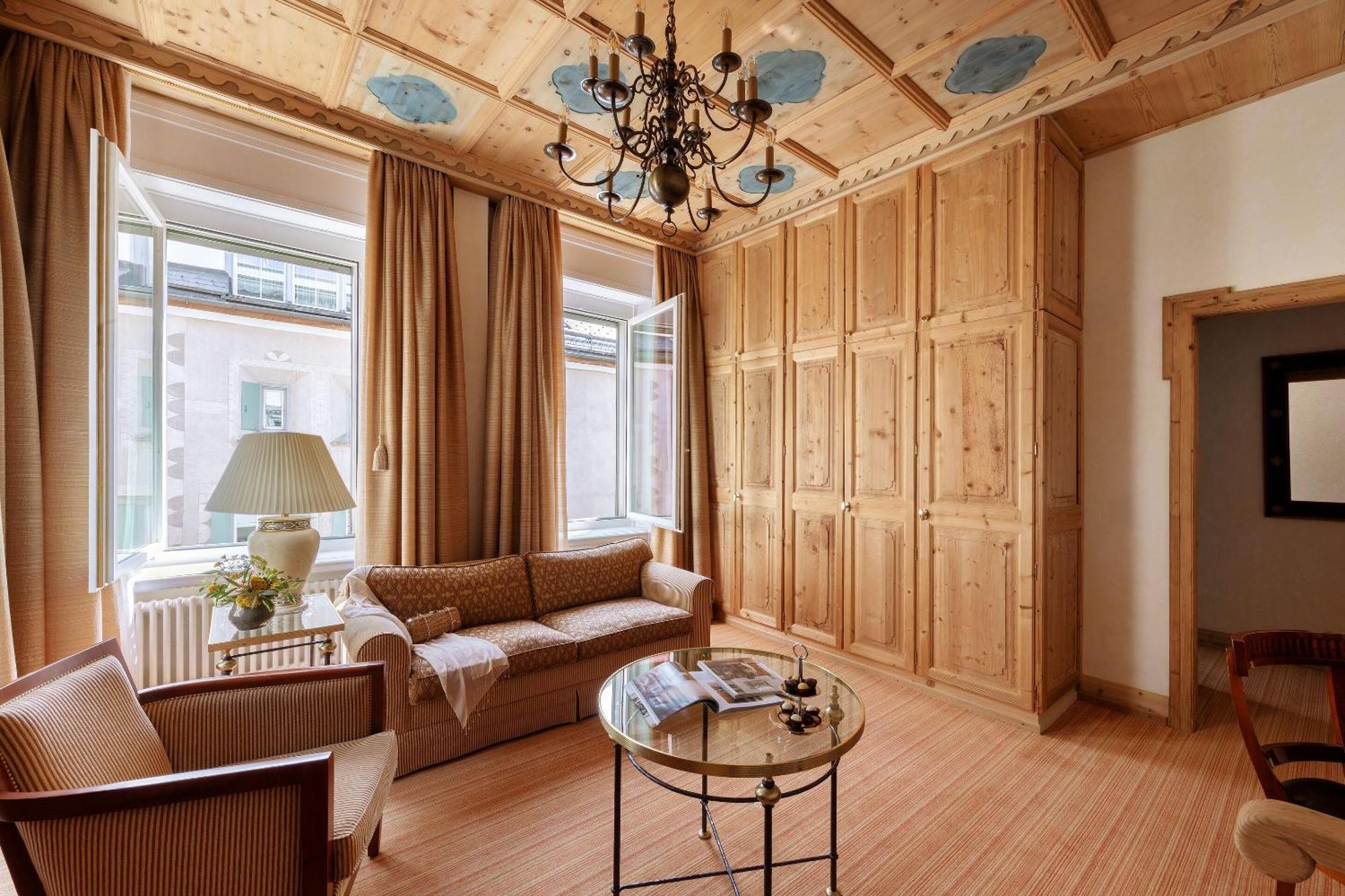 Grand Hotel Kronenhof Pontresina Esterno foto
