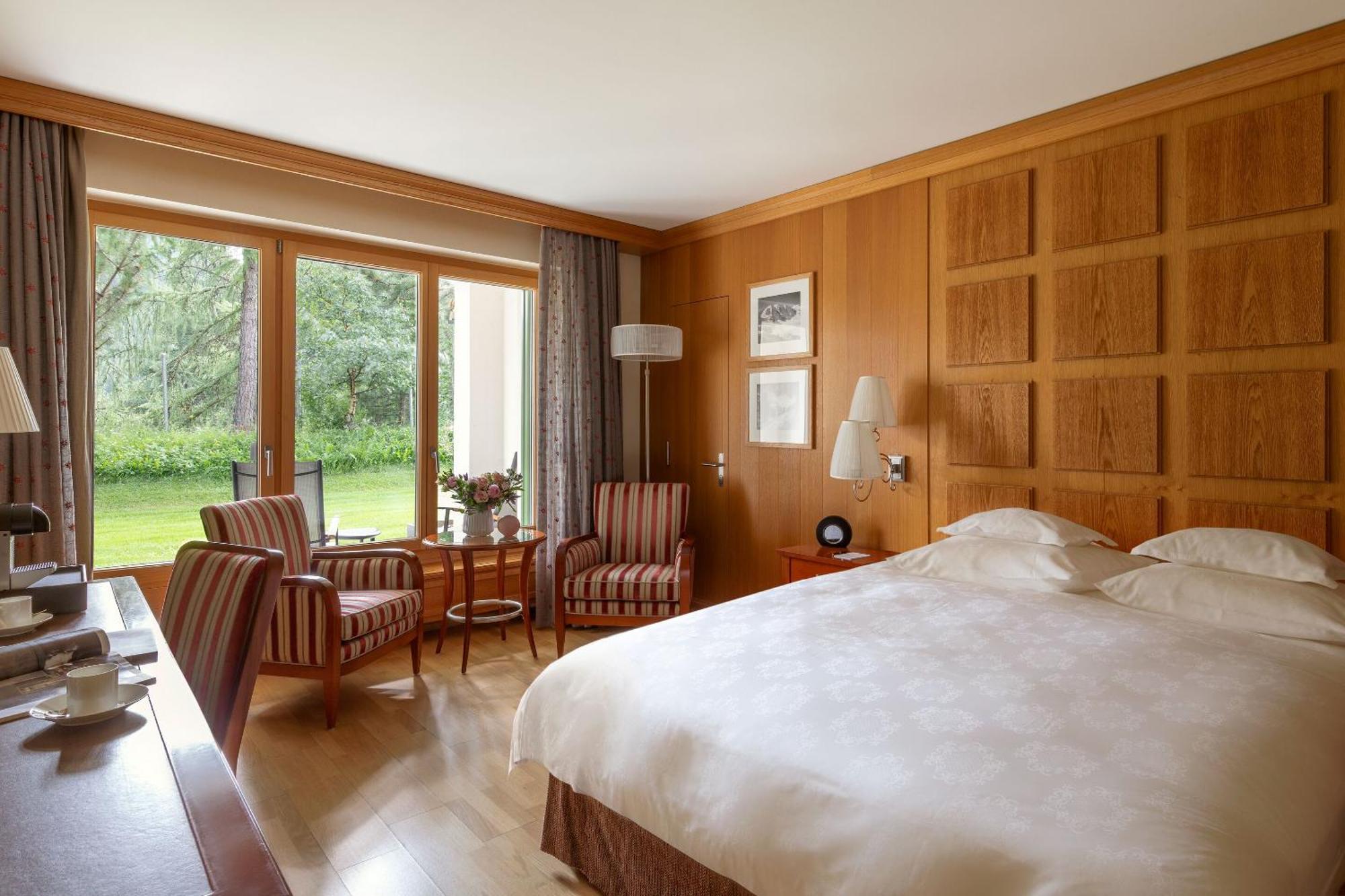 Grand Hotel Kronenhof Pontresina Esterno foto