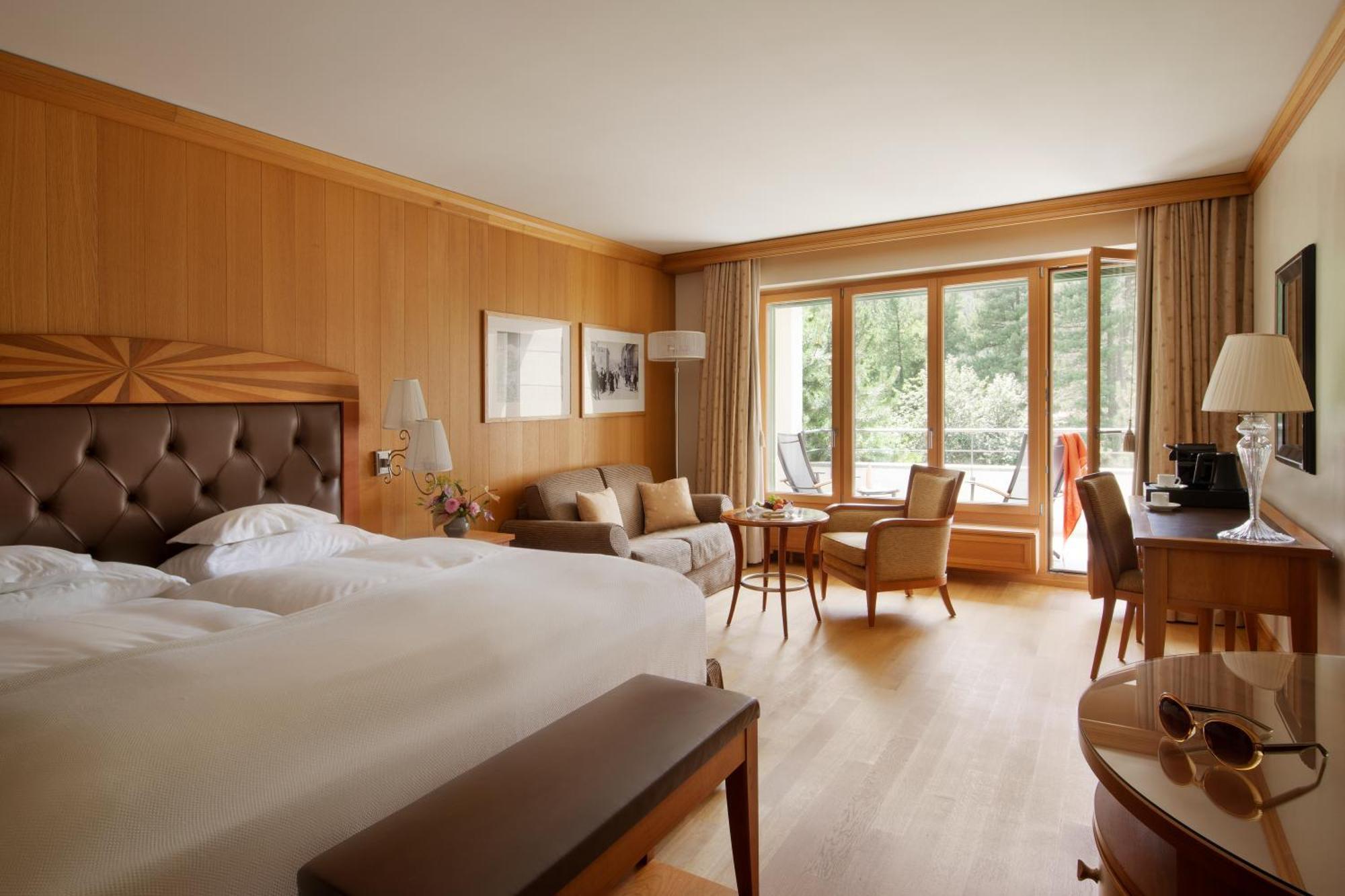 Grand Hotel Kronenhof Pontresina Esterno foto