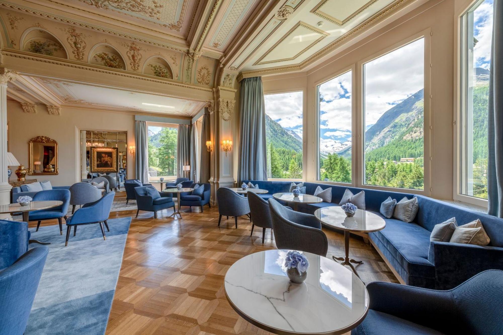 Grand Hotel Kronenhof Pontresina Esterno foto